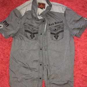 Rock revival button up
